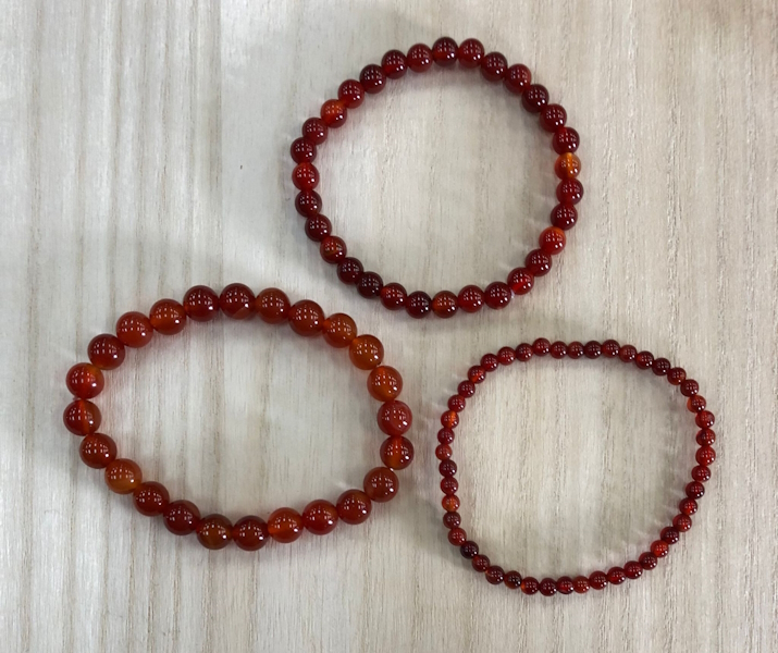 Pulsera Cornalina bola